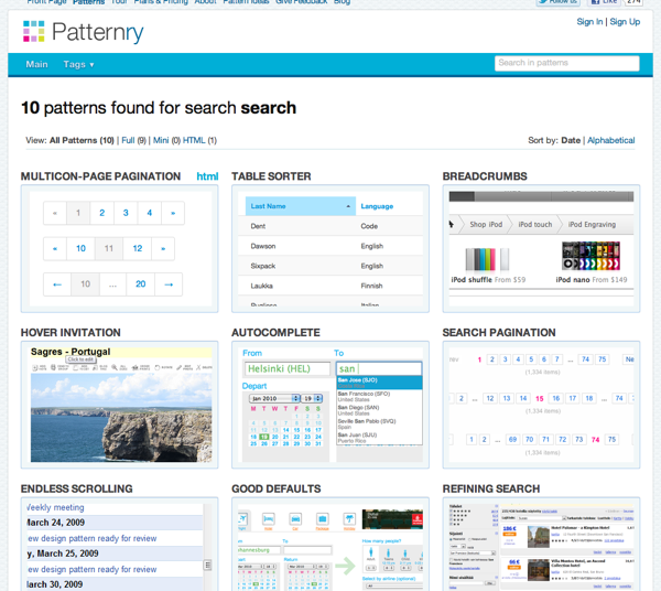 Search Patterns Design For Discovery Search Patterns Design For Discovery